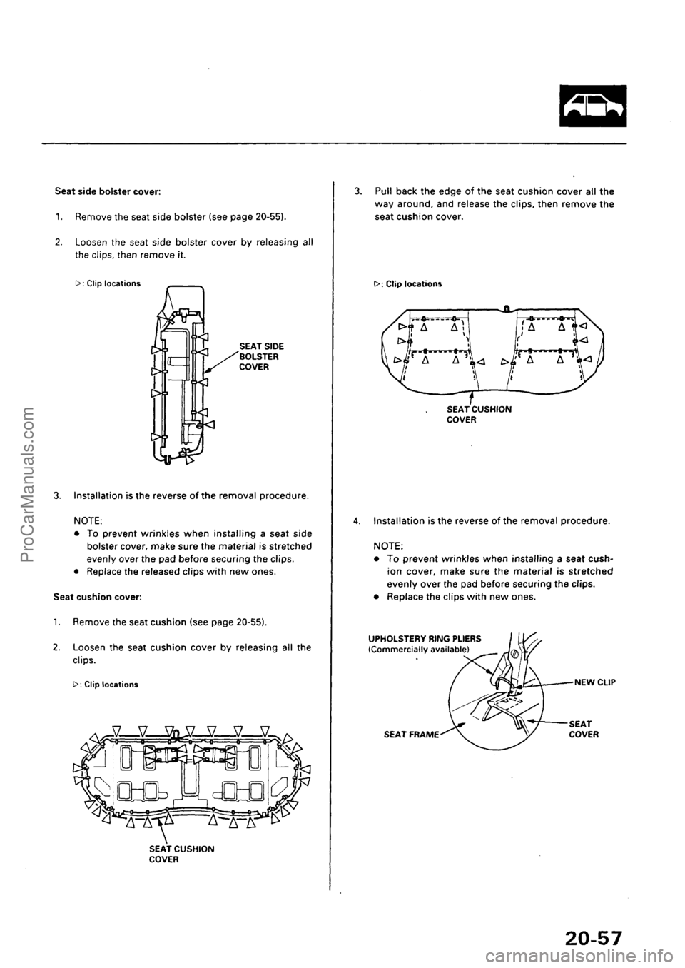 ACURA INTEGRA 1990 Service Repair Manual ProCarManuals.com ACURA INTEGRA 1990 Service Repair Manual ProCarManuals.com