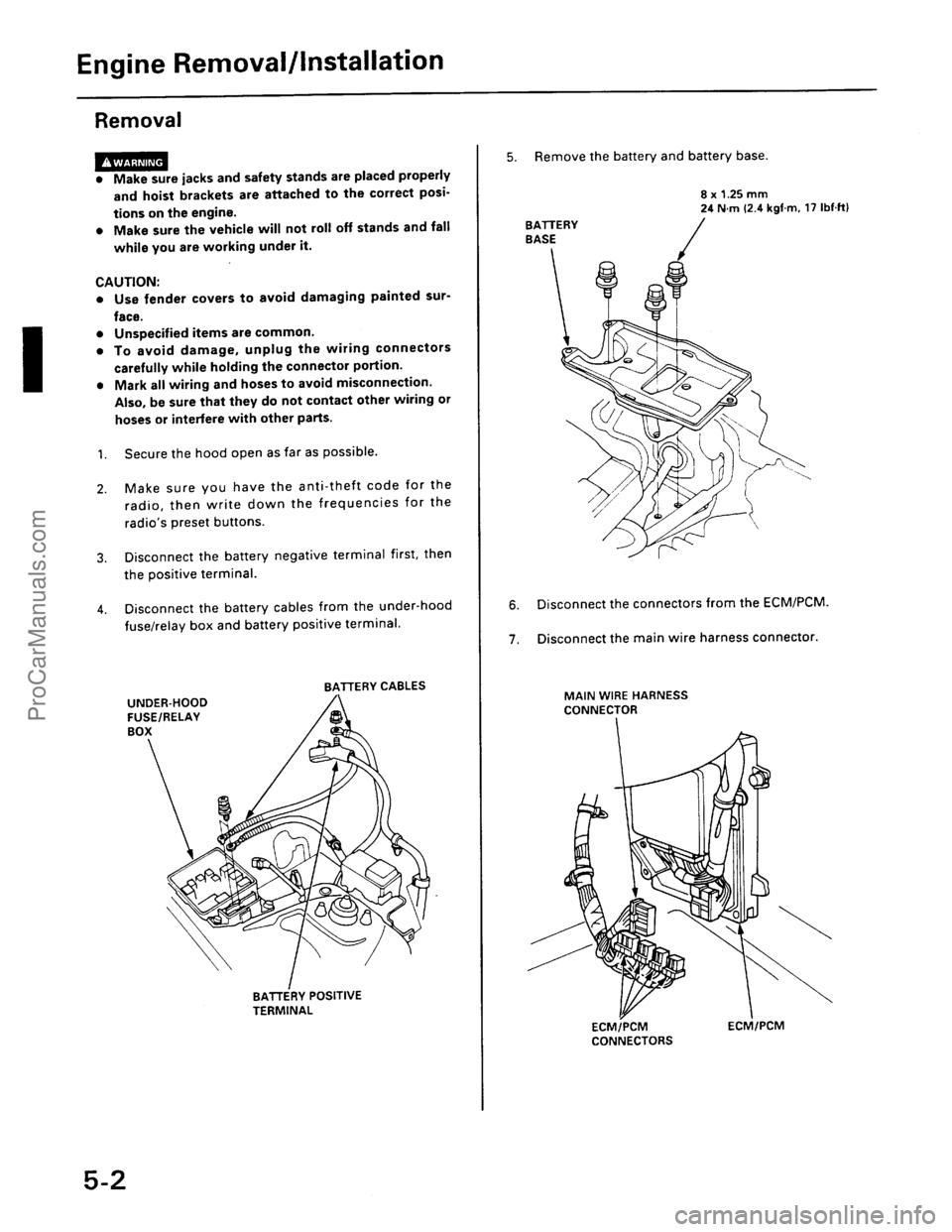 ACURA INTEGRA 1990 Service Manual PDF ProCarManuals.com ACURA INTEGRA 1990 Service Manual PDF ProCarManuals.com