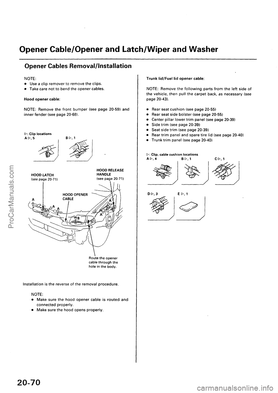 ACURA INTEGRA 1990 Service Repair Manual ProCarManuals.com ACURA INTEGRA 1990 Service Repair Manual ProCarManuals.com