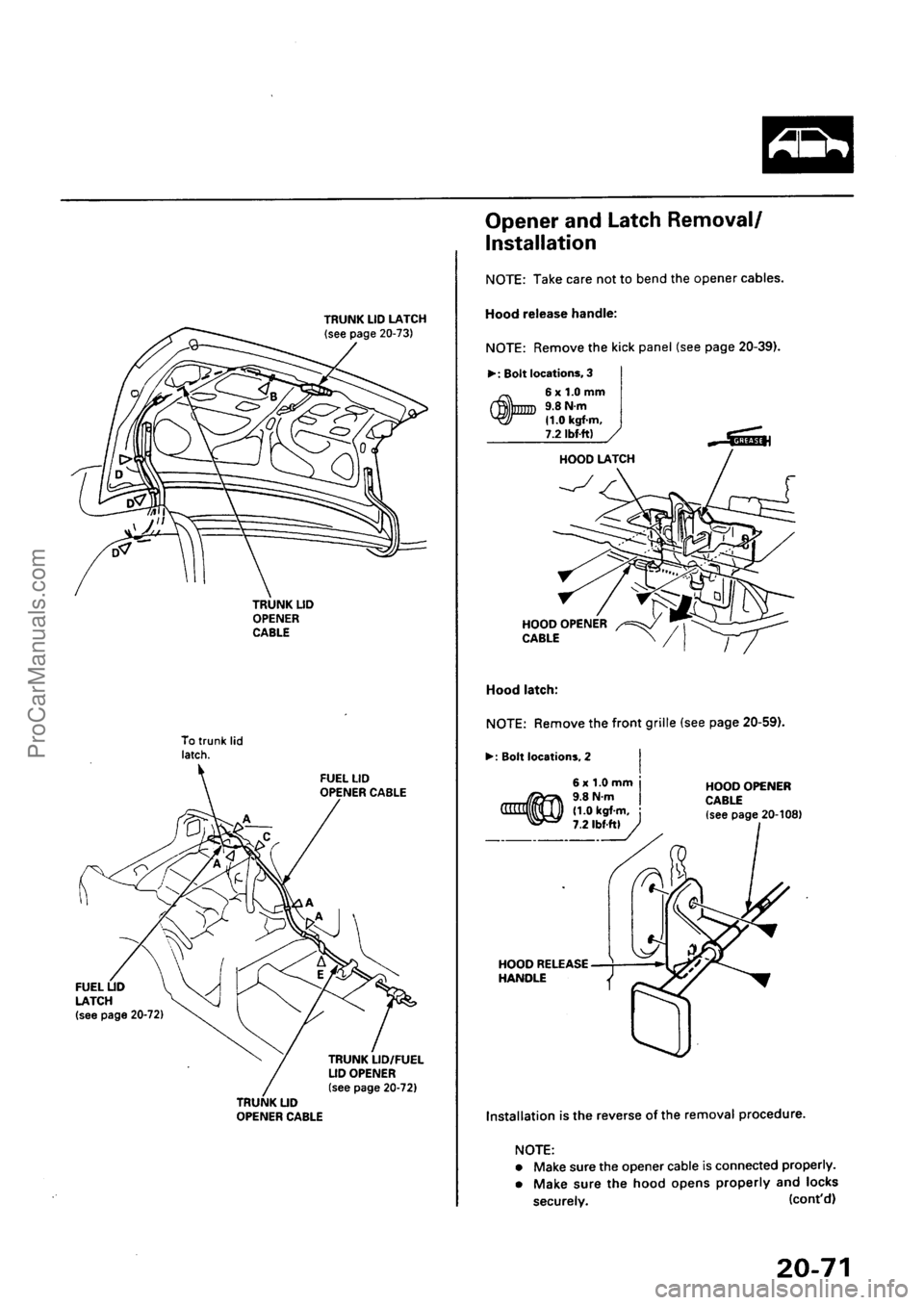 ACURA INTEGRA 1990 Service Repair Manual ProCarManuals.com ACURA INTEGRA 1990 Service Repair Manual ProCarManuals.com