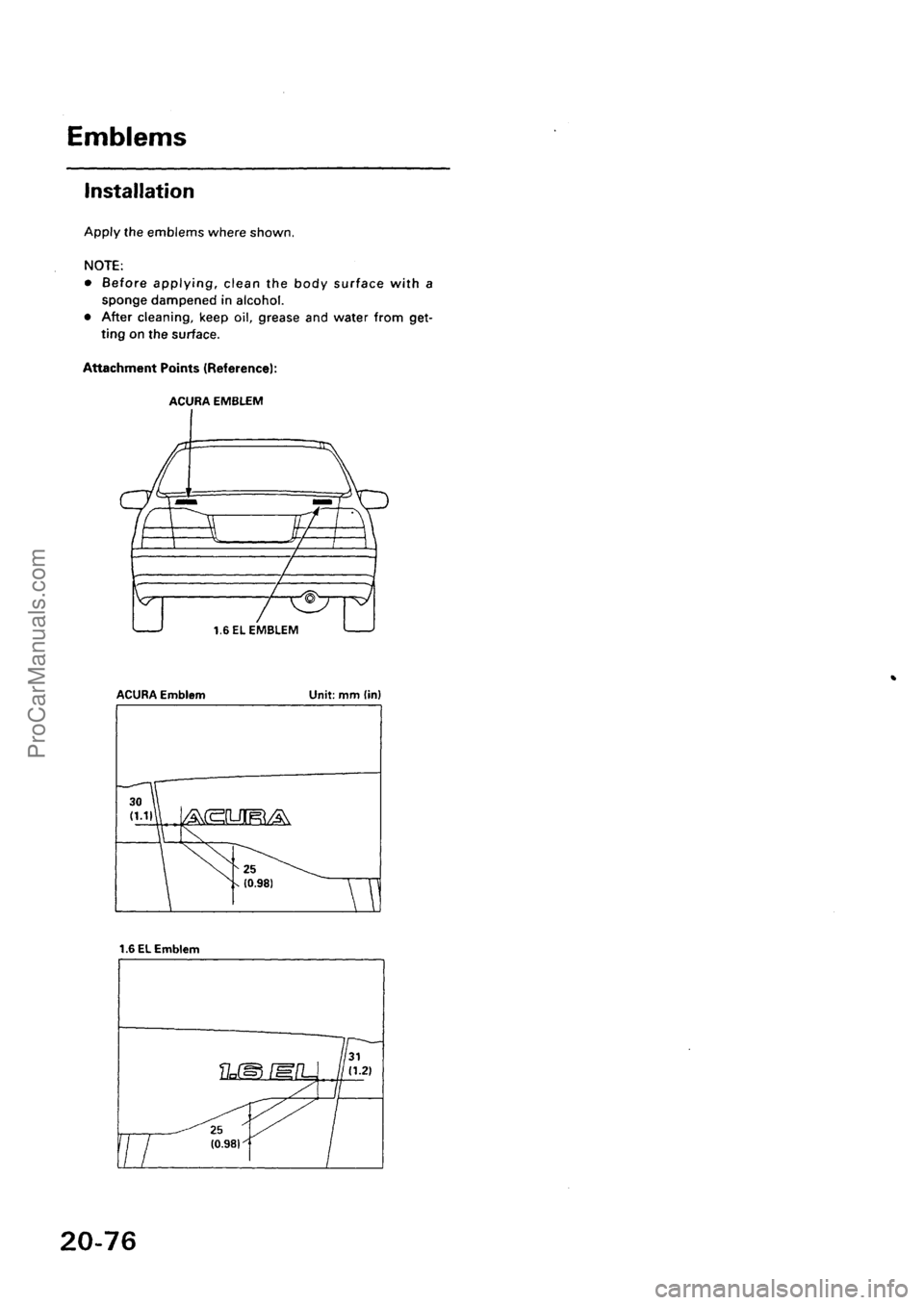 ACURA INTEGRA 1990 Service Repair Manual ProCarManuals.com ACURA INTEGRA 1990 Service Repair Manual ProCarManuals.com