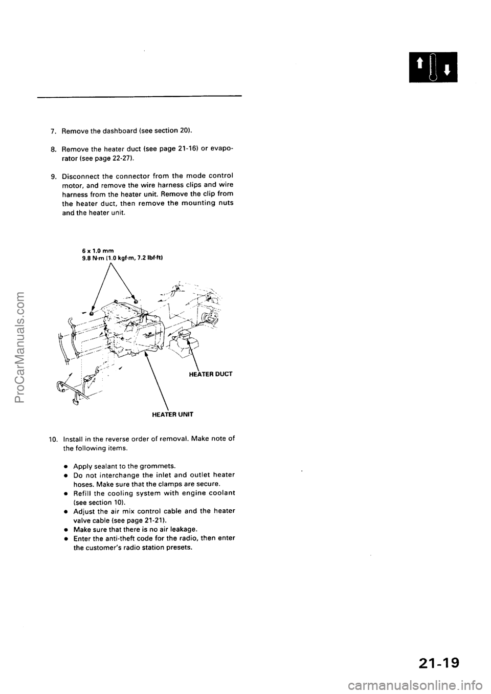 ACURA INTEGRA 1990  Service Repair Manual ProCarManuals.com 