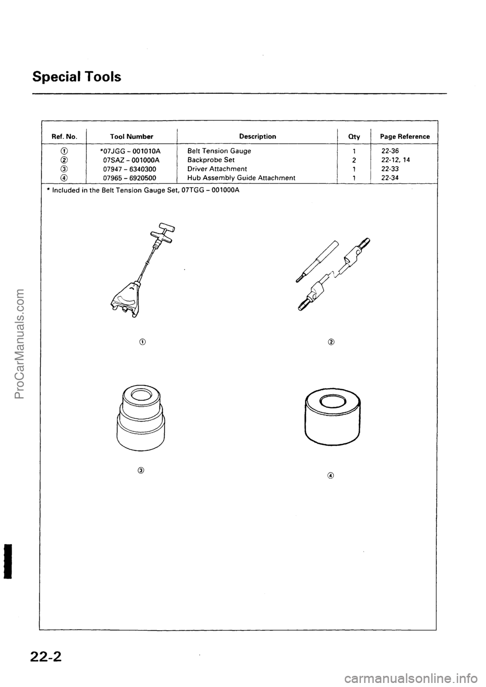 ACURA INTEGRA 1990  Service Repair Manual ProCarManuals.com 