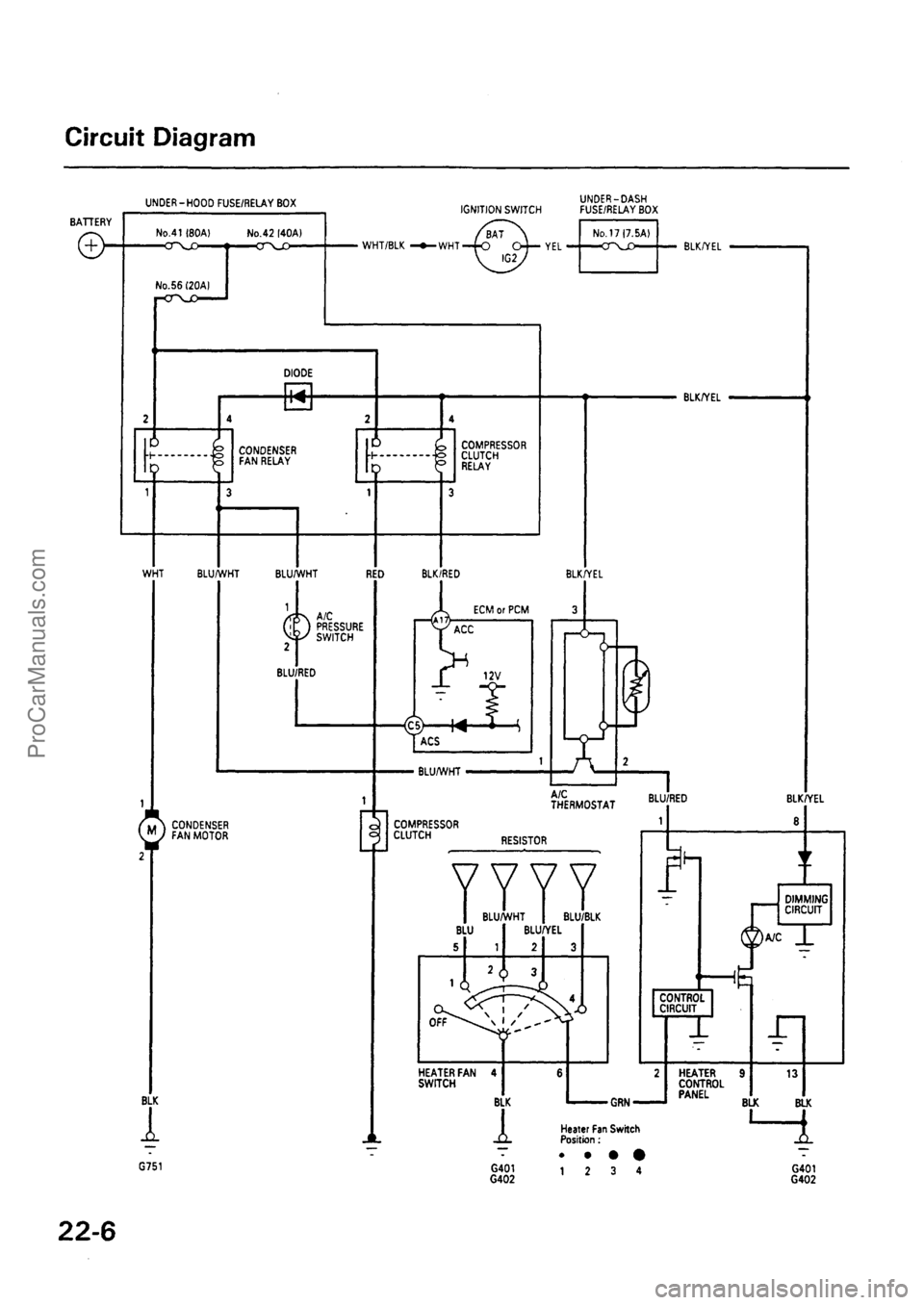 ACURA INTEGRA 1990  Service Repair Manual ProCarManuals.com 