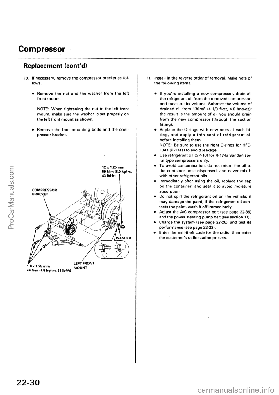 ACURA INTEGRA 1990  Service Repair Manual ProCarManuals.com 