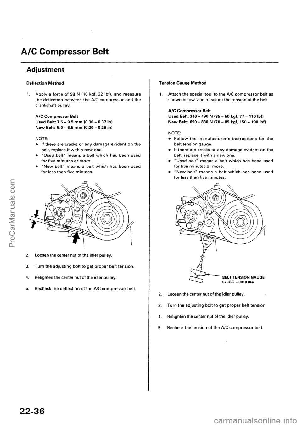 ACURA INTEGRA 1990  Service Repair Manual ProCarManuals.com 