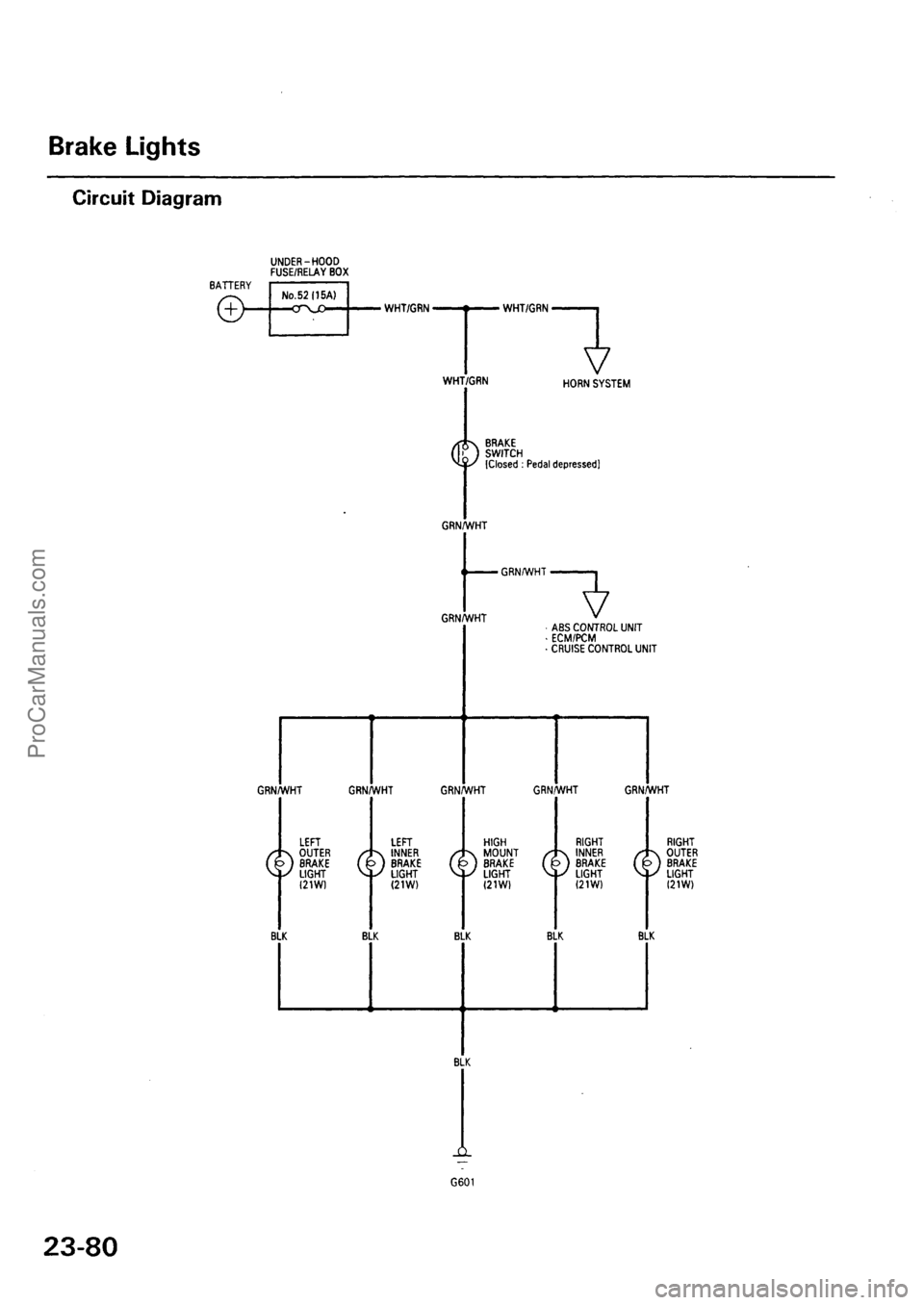 ACURA INTEGRA 1990  Service Repair Manual ProCarManuals.com 