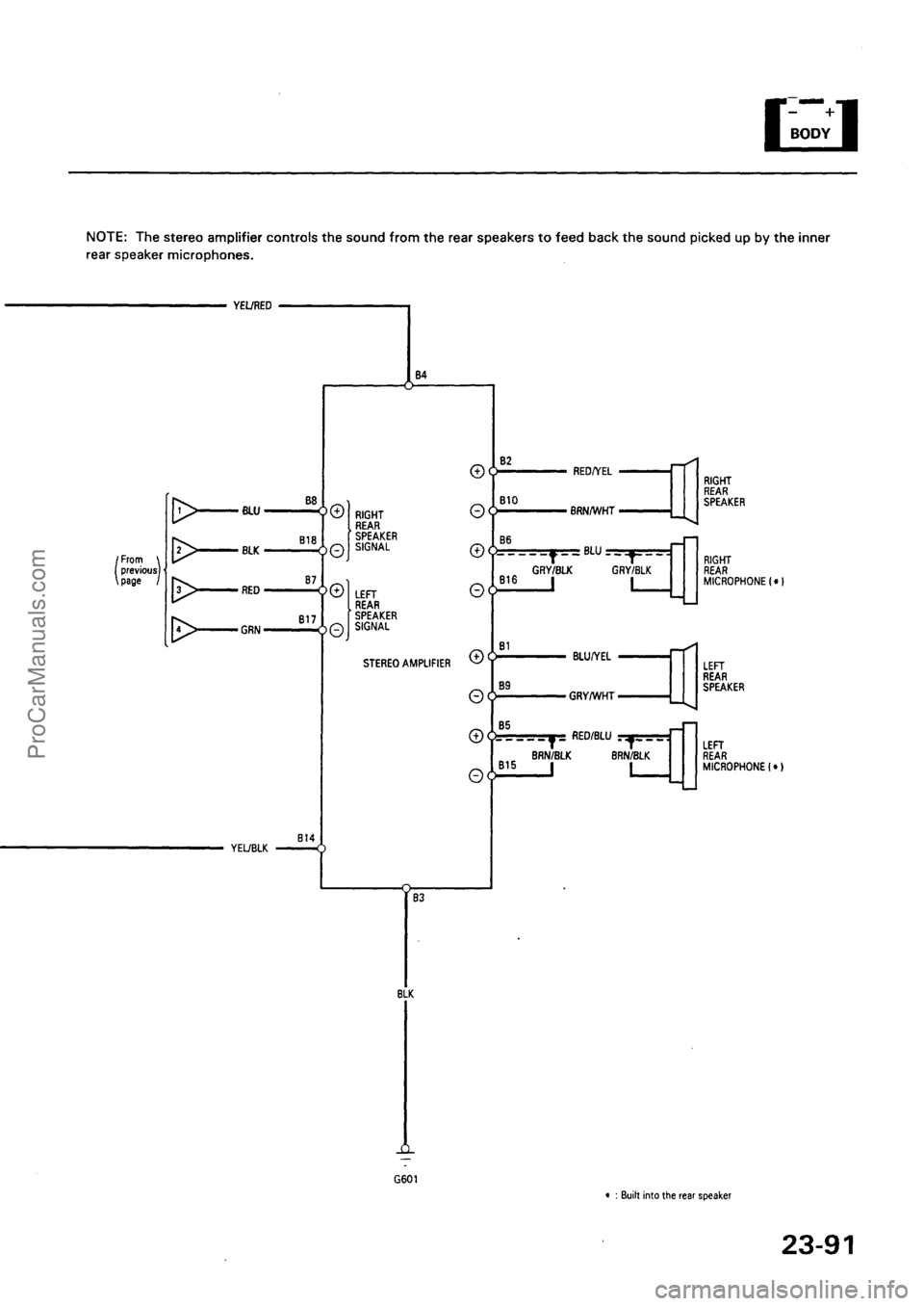 ACURA INTEGRA 1990  Service Repair Manual ProCarManuals.com 