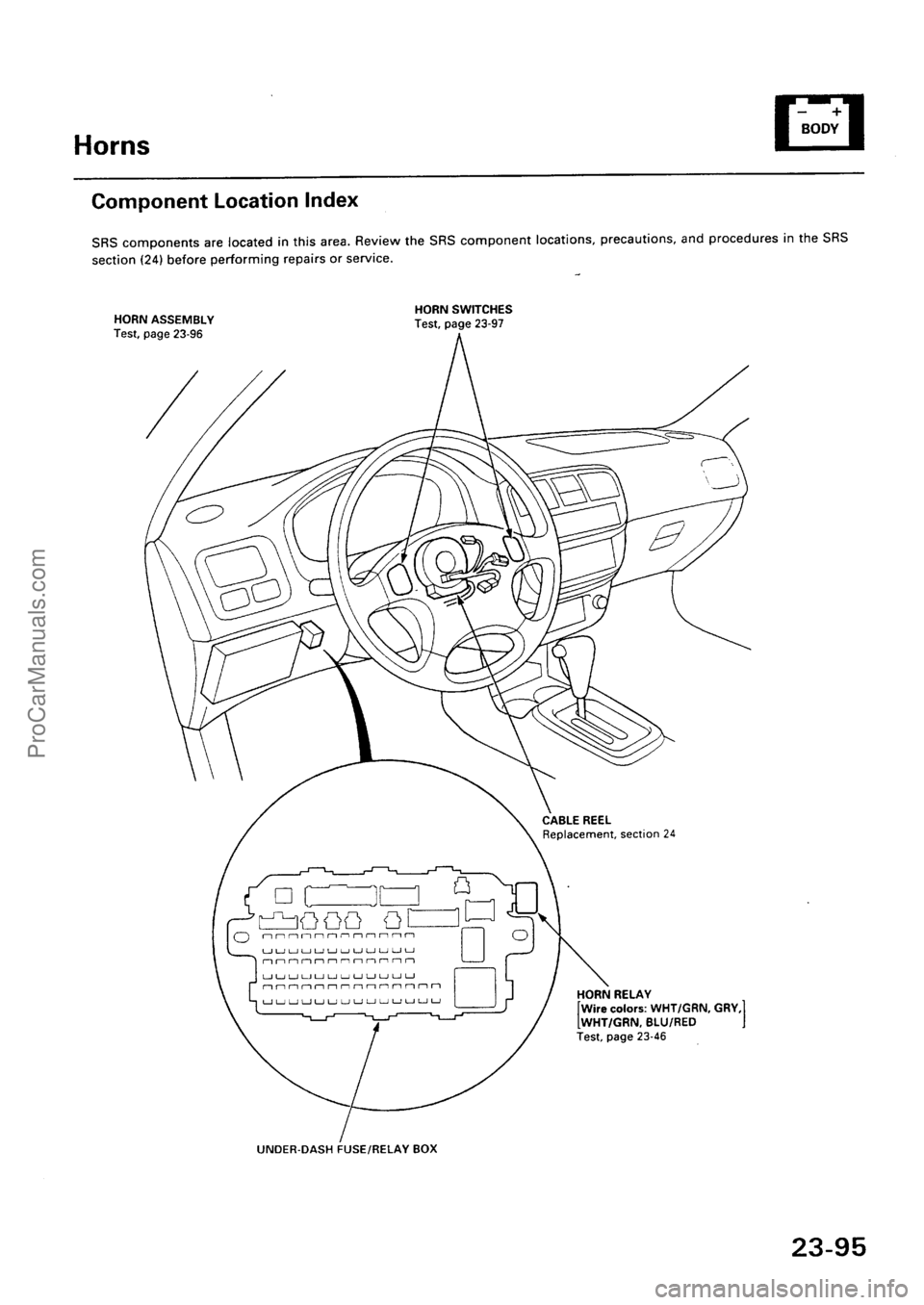 ACURA INTEGRA 1990  Service Repair Manual ProCarManuals.com 