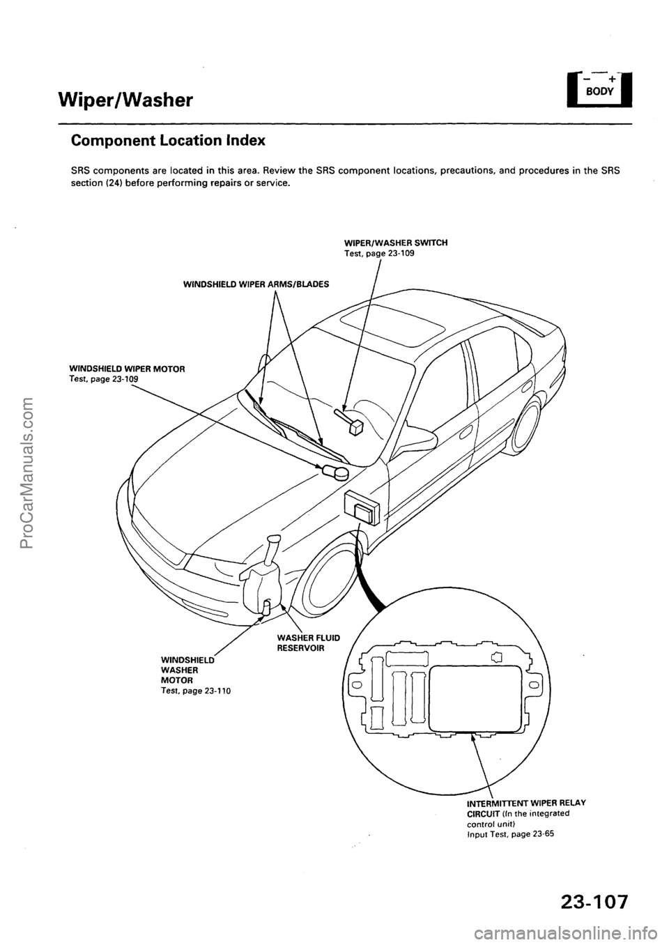 ACURA INTEGRA 1990  Service Repair Manual ProCarManuals.com 