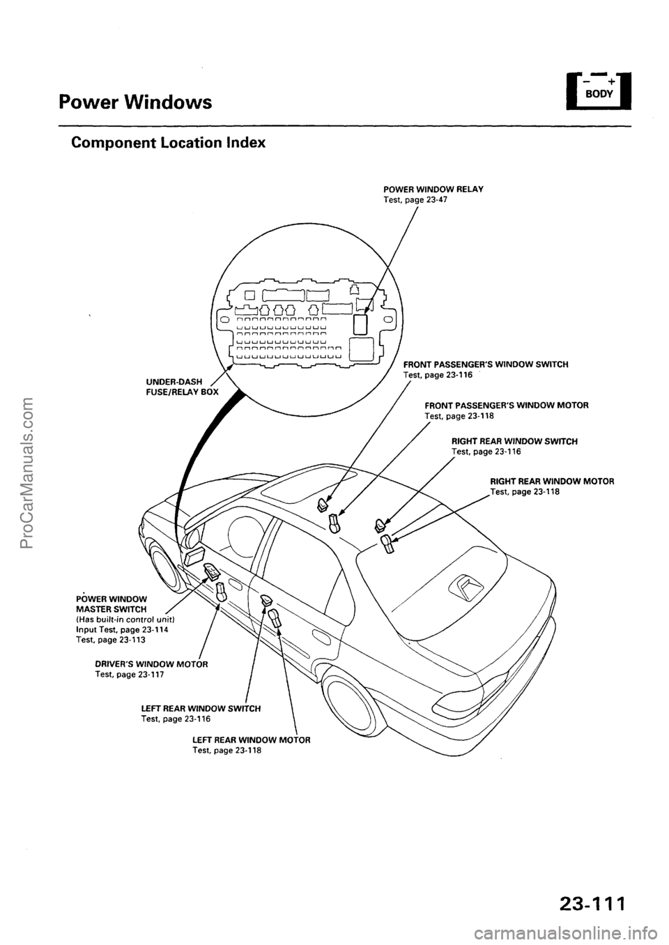 ACURA INTEGRA 1990  Service Repair Manual ProCarManuals.com 