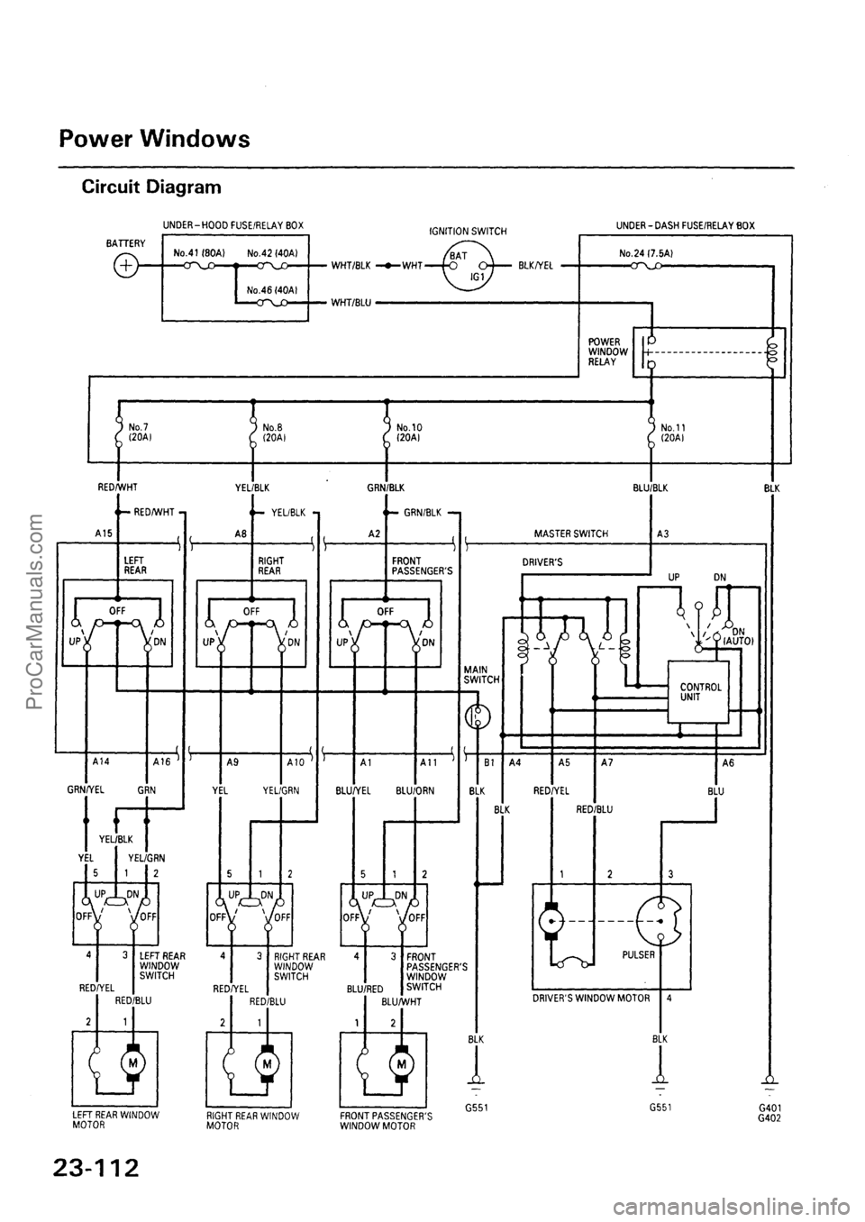 ACURA INTEGRA 1990  Service Repair Manual ProCarManuals.com 