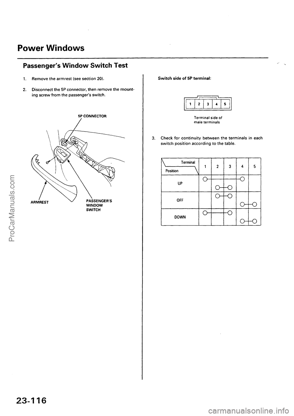 ACURA INTEGRA 1990  Service Repair Manual ProCarManuals.com 