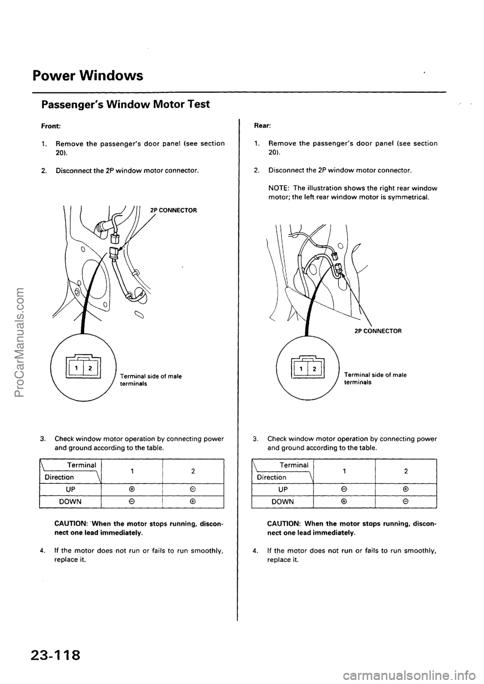ACURA INTEGRA 1990  Service Repair Manual ProCarManuals.com 