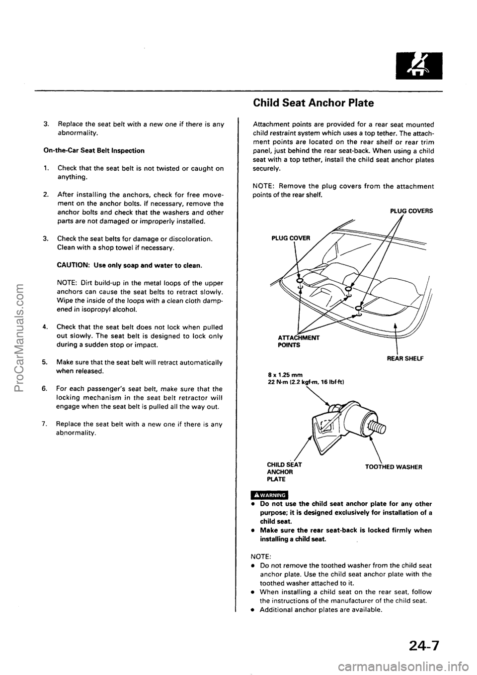 ACURA INTEGRA 1990 Service Repair Manual ProCarManuals.com ACURA INTEGRA 1990 Service Repair Manual ProCarManuals.com