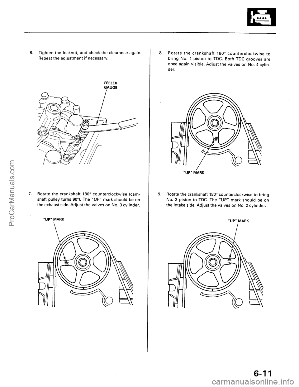 ACURA INTEGRA 1990 Service Owners Manual ProCarManuals.com ACURA INTEGRA 1990 Service Owners Manual ProCarManuals.com