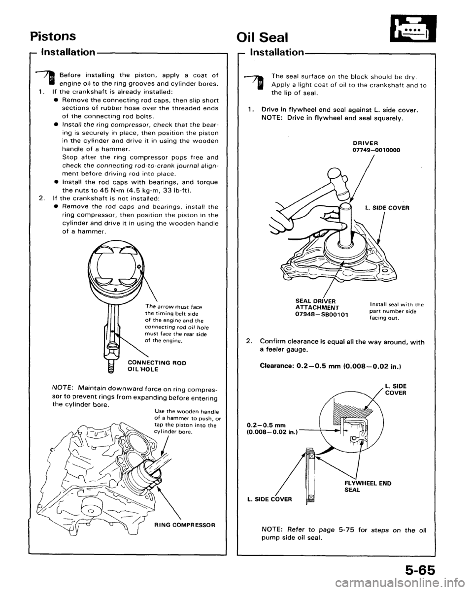 ACURA LEGEND 1998  Service Repair Manual 