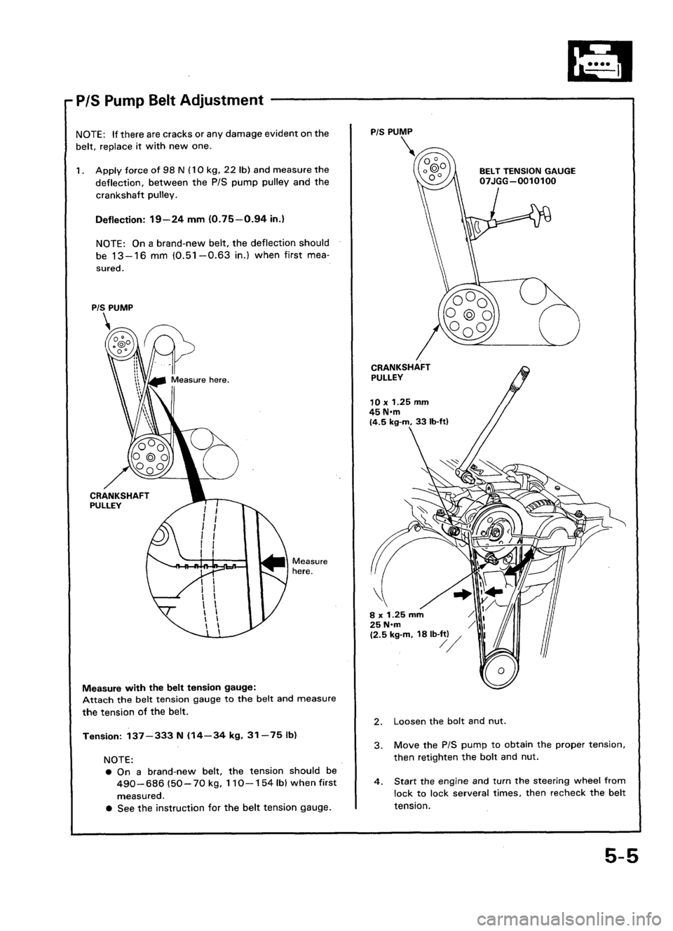 ACURA LEGEND 1998  Service Repair Manual 