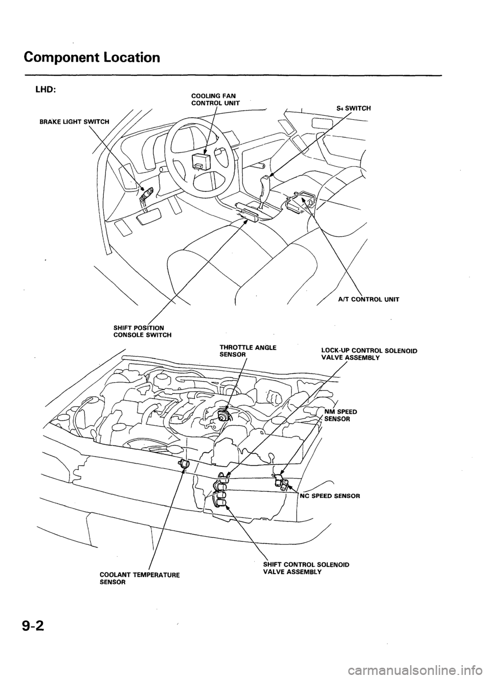 ACURA LEGEND 1998  Service Repair Manual 