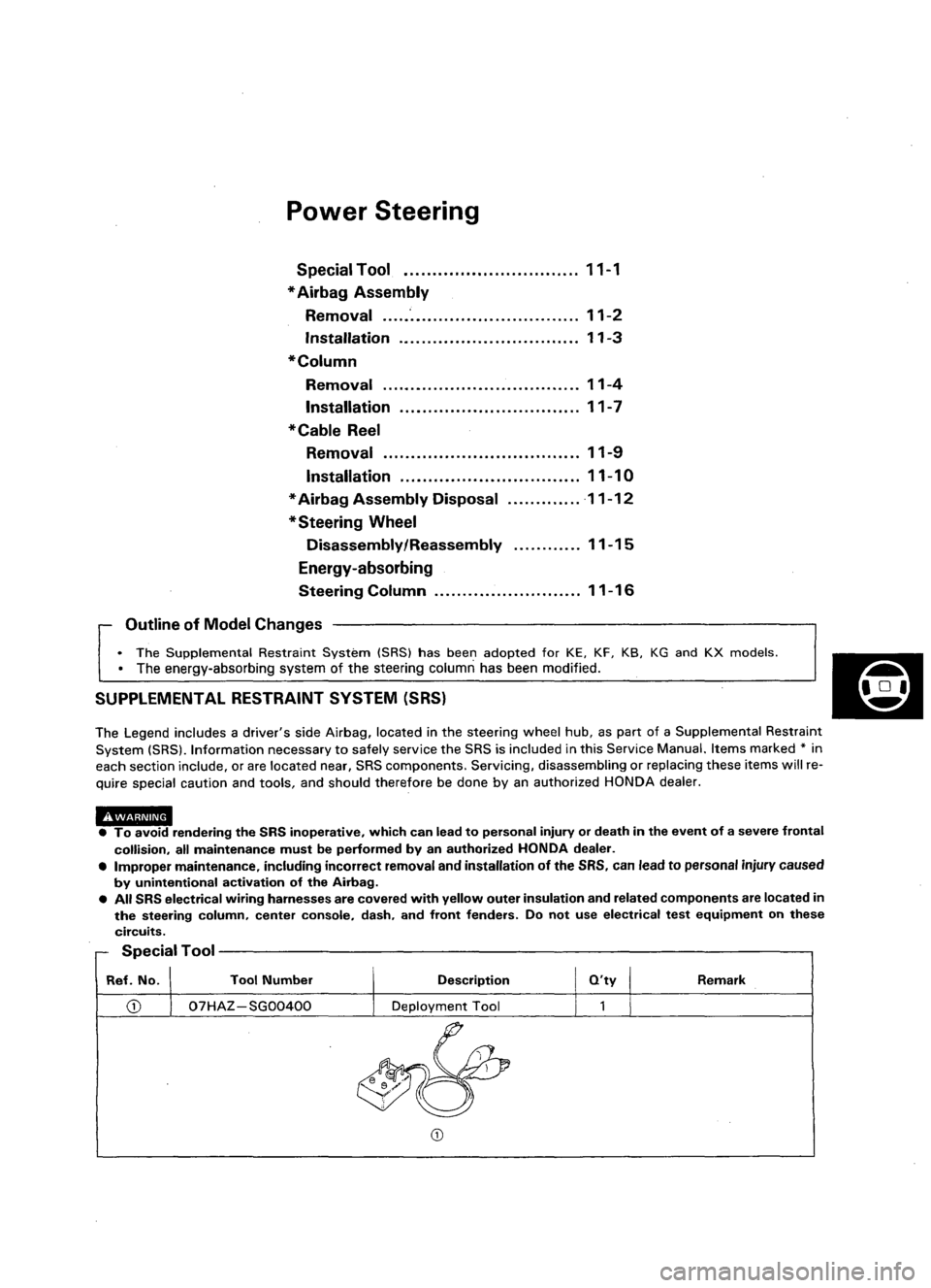 ACURA LEGEND 1998 Service Repair Manual ACURA LEGEND 1998 Service Repair Manual