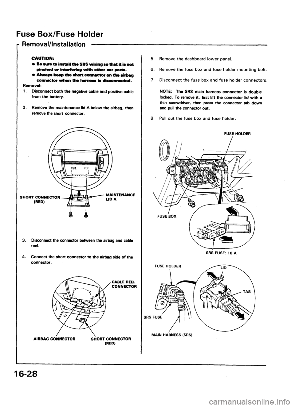 ACURA LEGEND 1998 Service Repair Manual ACURA LEGEND 1998 Service Repair Manual