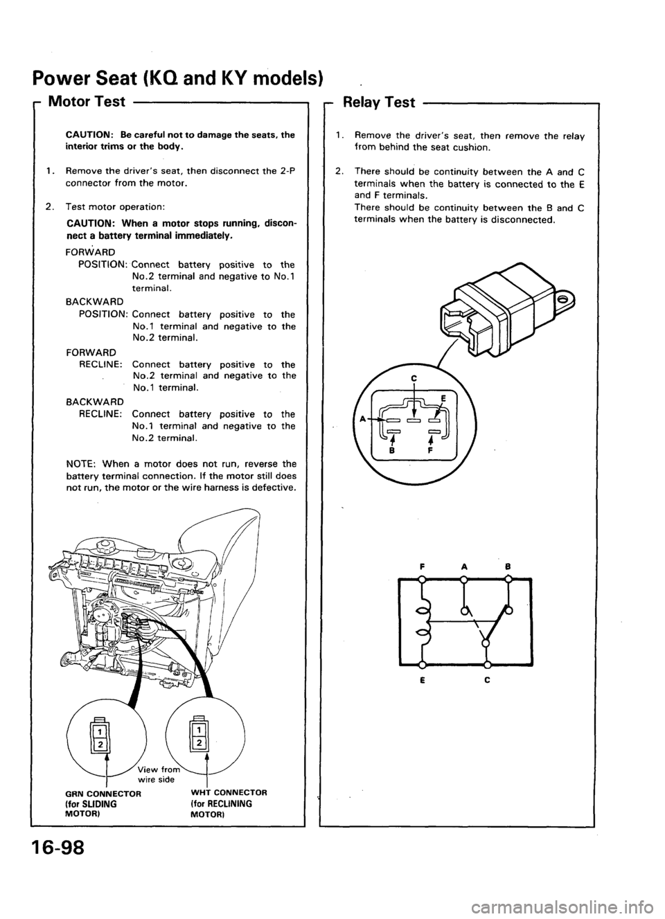 ACURA LEGEND 1998 Service Repair Manual ACURA LEGEND 1998 Service Repair Manual