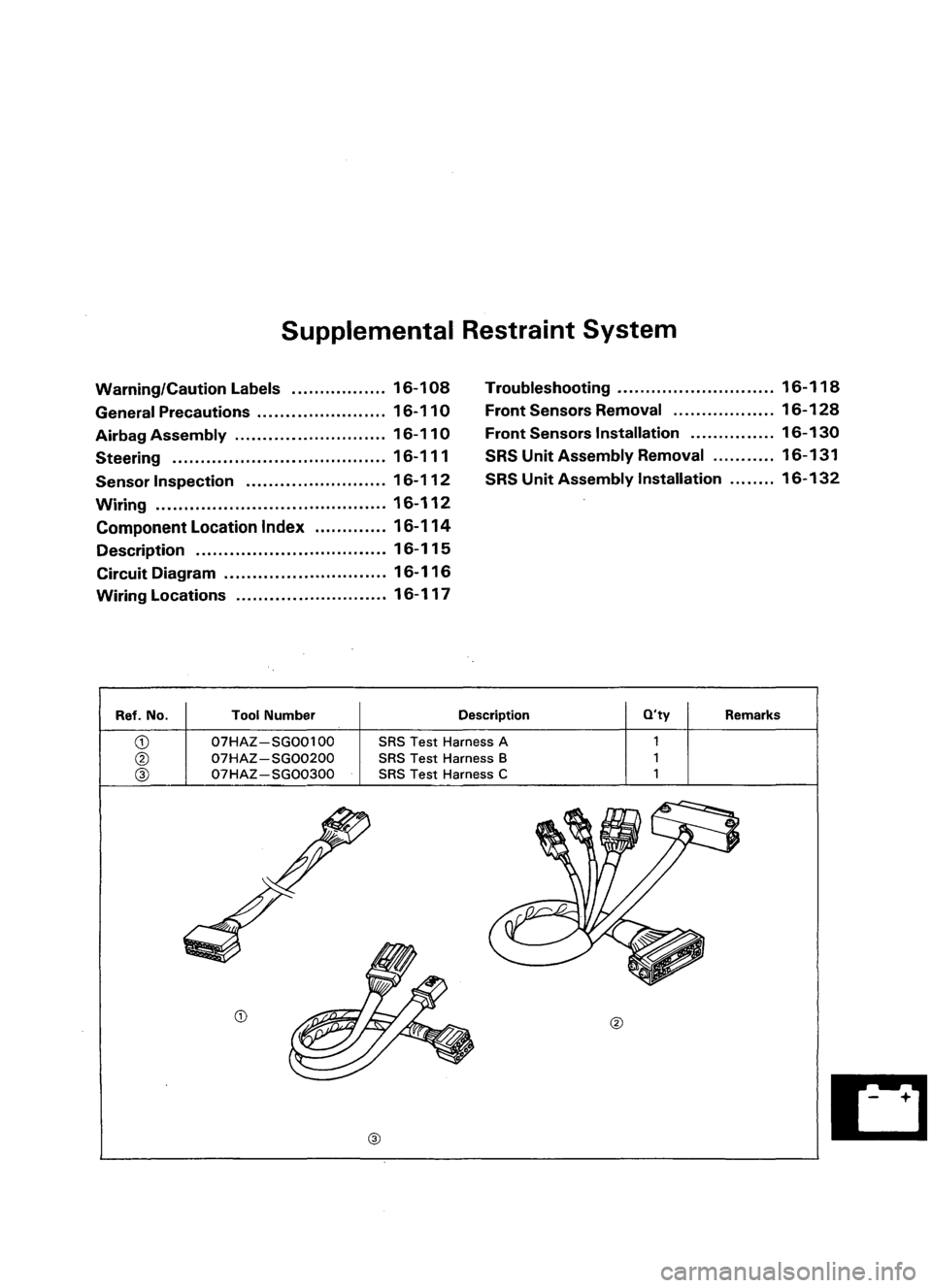 ACURA LEGEND 1998  Service Repair Manual 