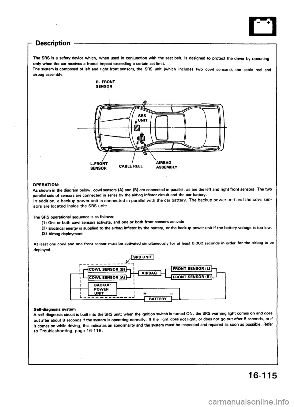ACURA LEGEND 1998  Service Repair Manual 