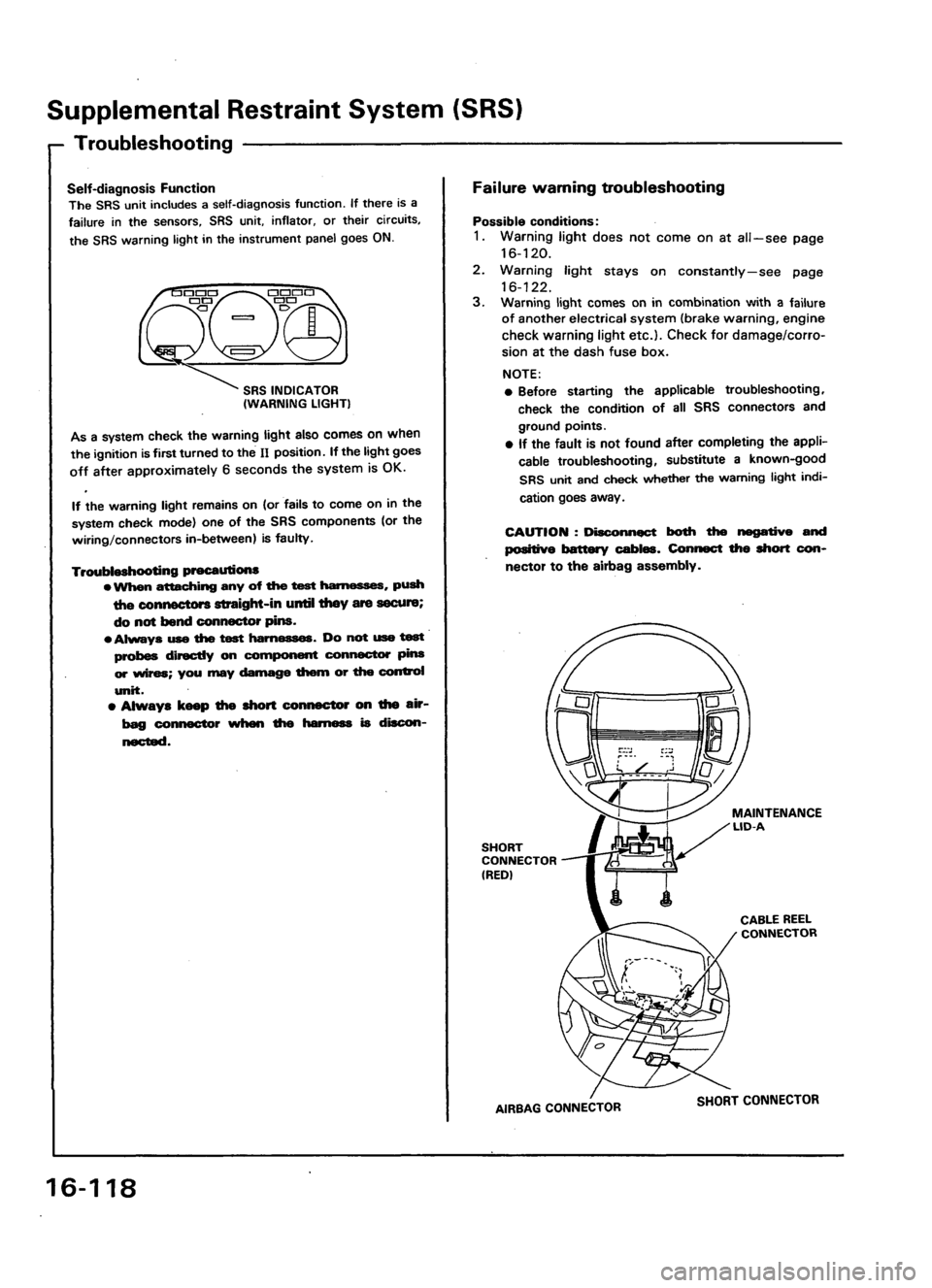 ACURA LEGEND 1998  Service Repair Manual 