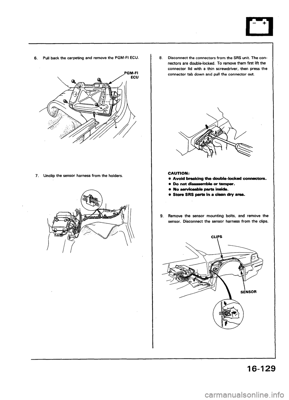 ACURA LEGEND 1988  Service Repair Manual 