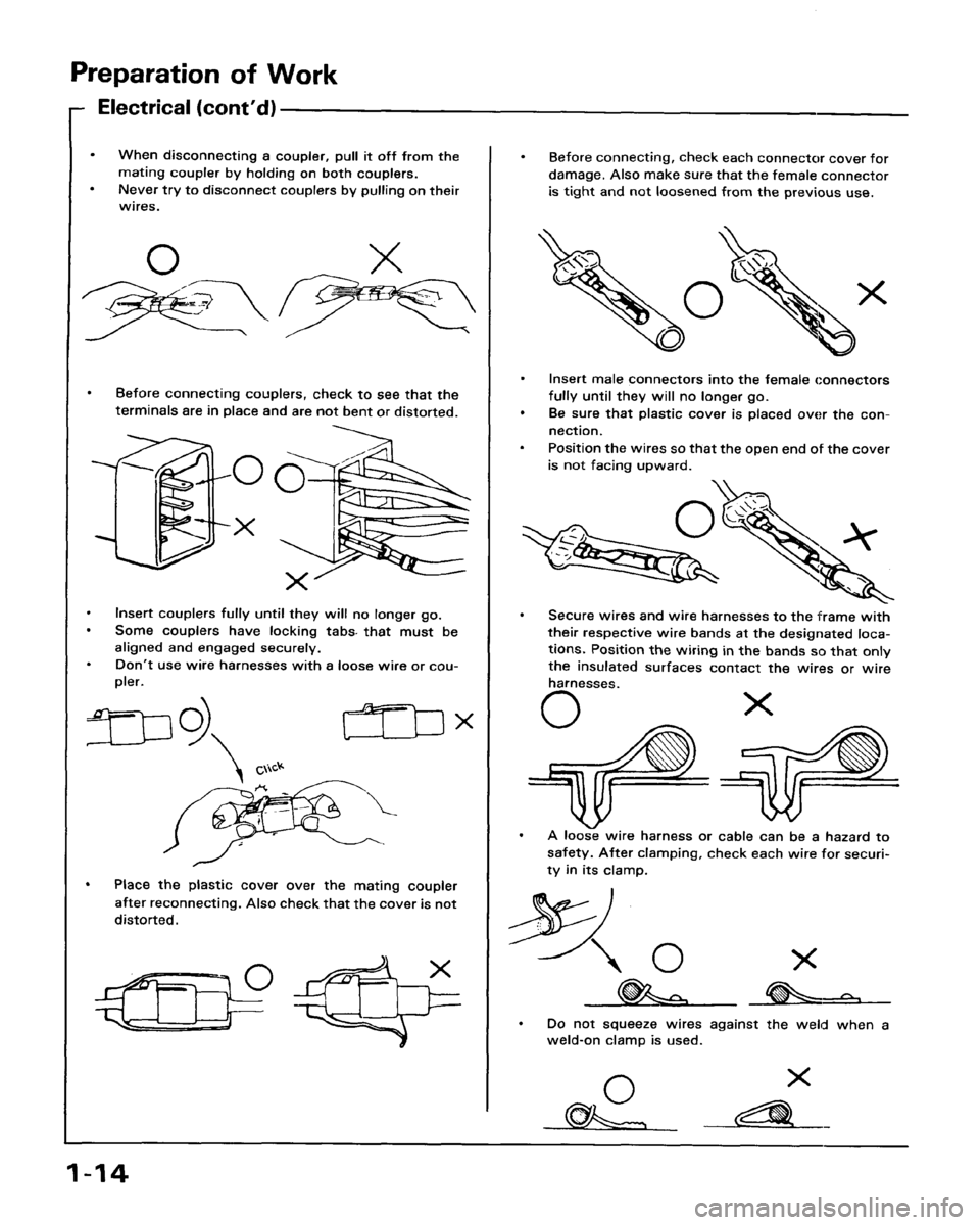 ACURA LEGEND 1988  Service User Guide 