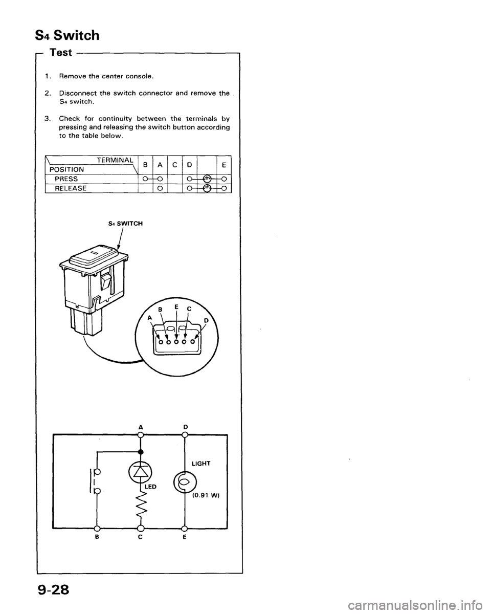 ACURA LEGEND 1998  Service Repair Manual 