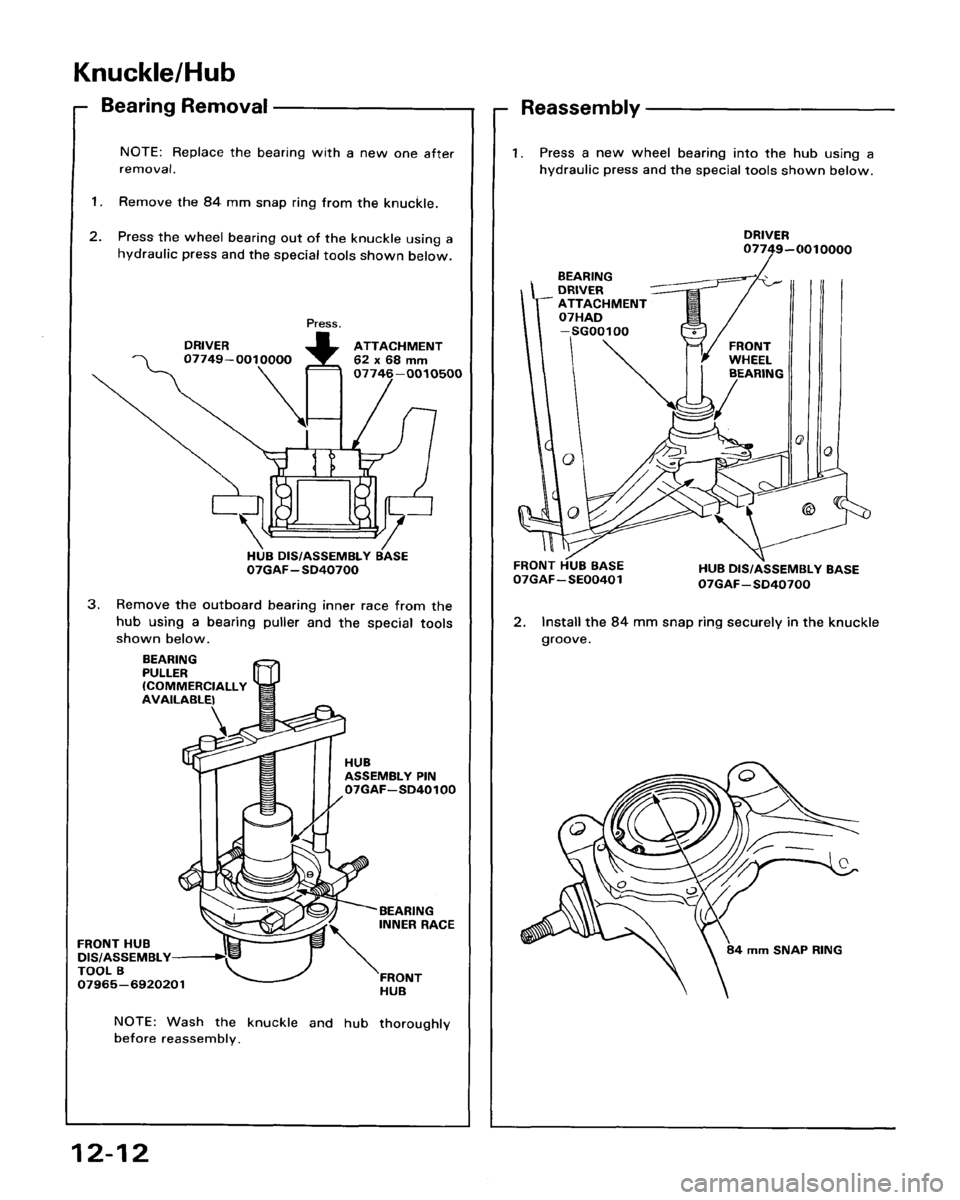 ACURA LEGEND 1998 Service Repair Manual ACURA LEGEND 1998 Service Repair Manual