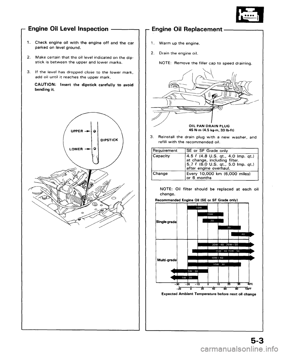 ACURA LEGEND 1988  Service Service Manual 