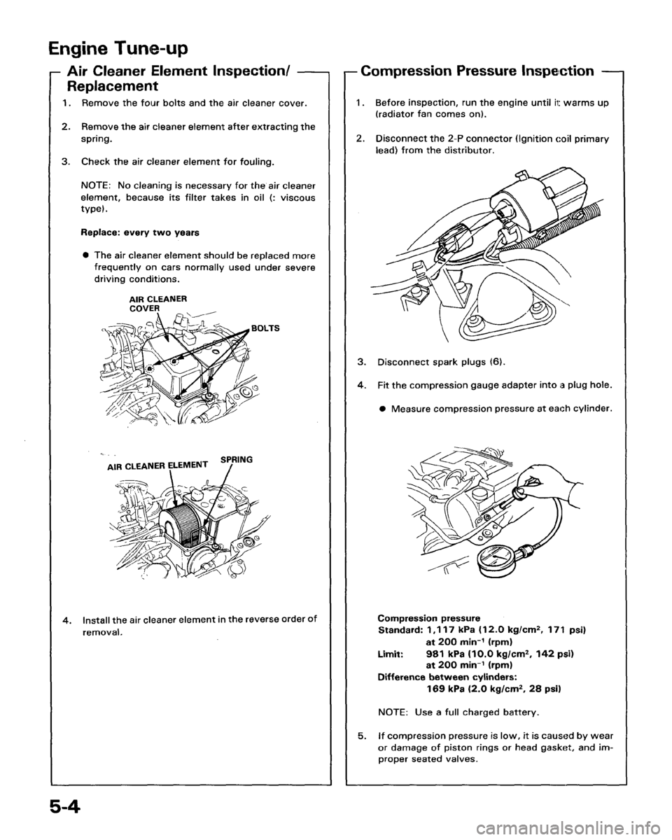 ACURA LEGEND 1988  Service Service Manual 