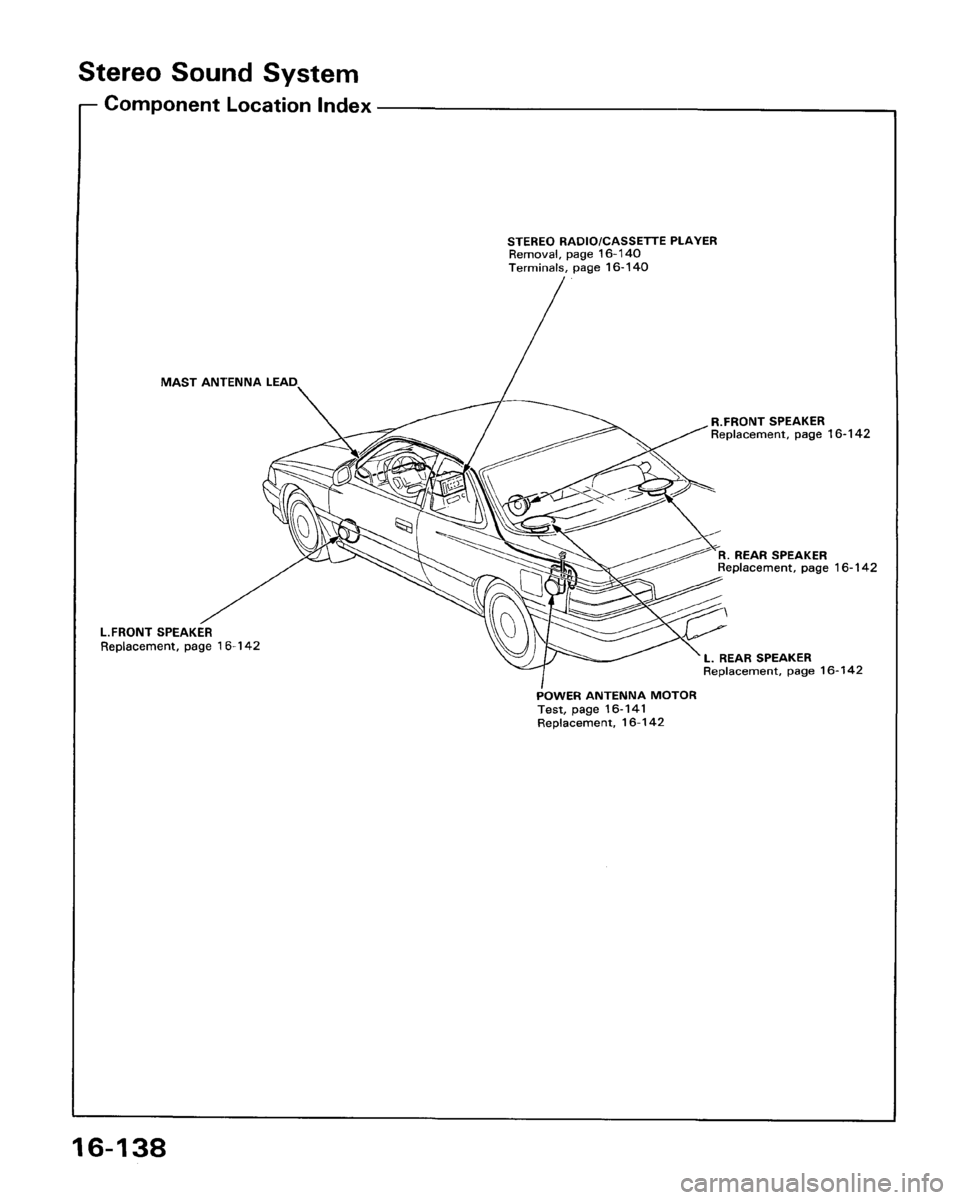 ACURA LEGEND 1998 Service Repair Manual ACURA LEGEND 1998 Service Repair Manual