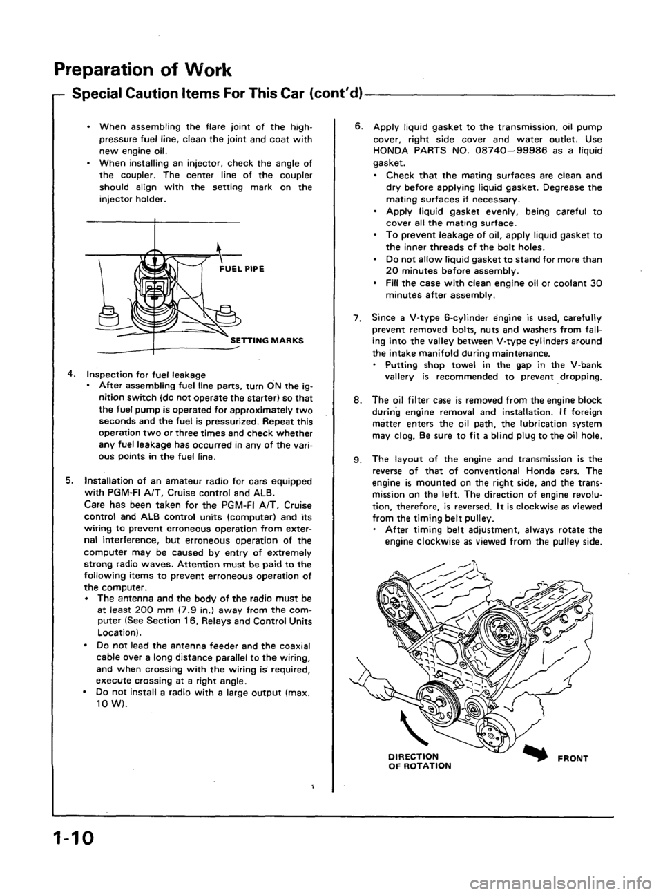 ACURA LEGEND 1998 Service Repair Manual ACURA LEGEND 1998 Service Repair Manual