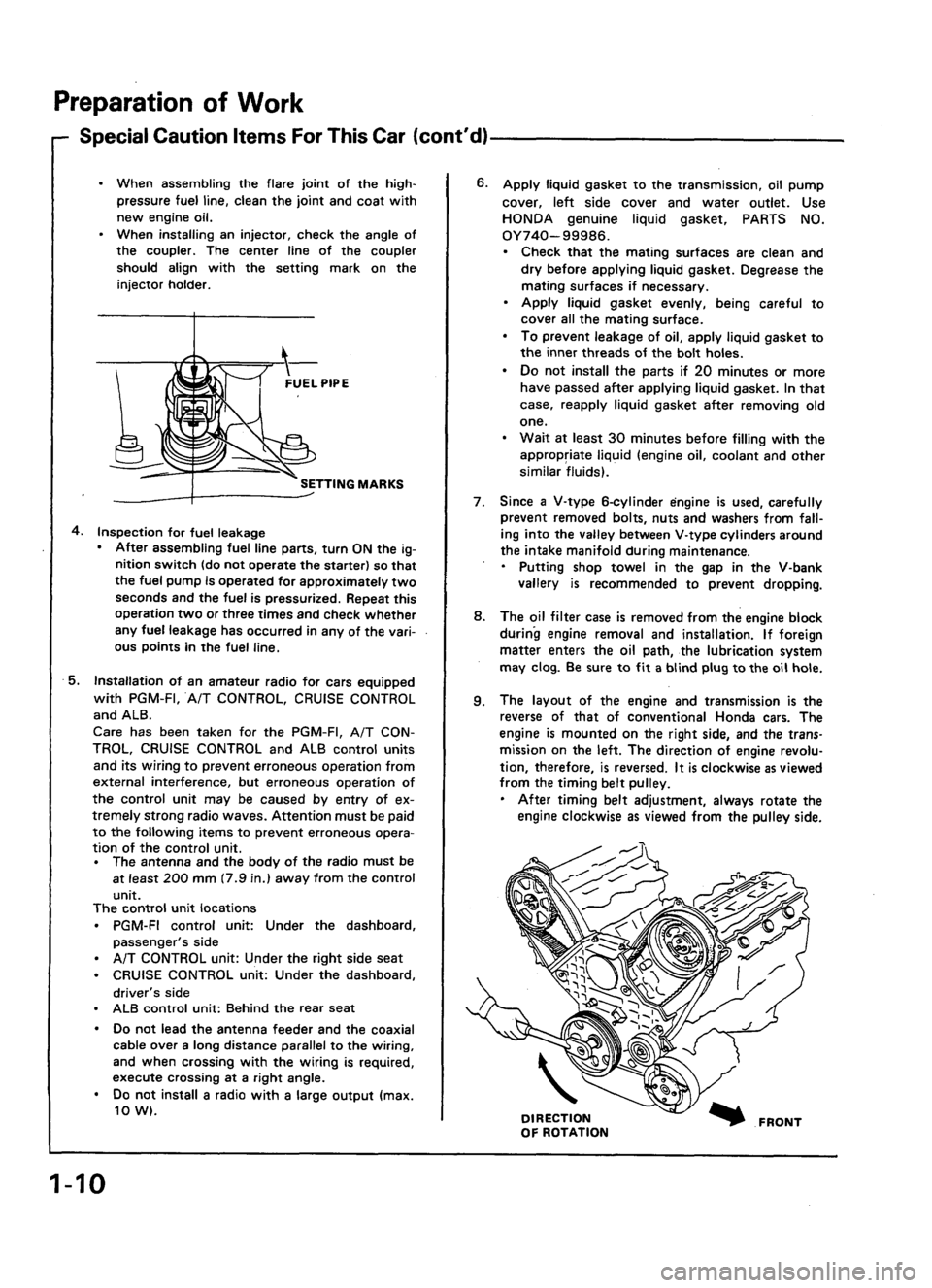 ACURA LEGEND 1998 Service Repair Manual ACURA LEGEND 1998 Service Repair Manual