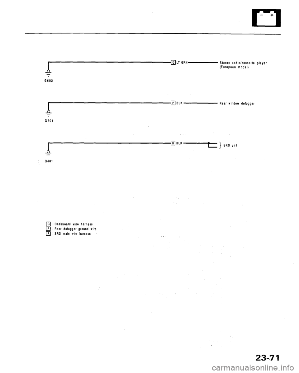 ACURA LEGEND 1991  Service Repair Manual 
