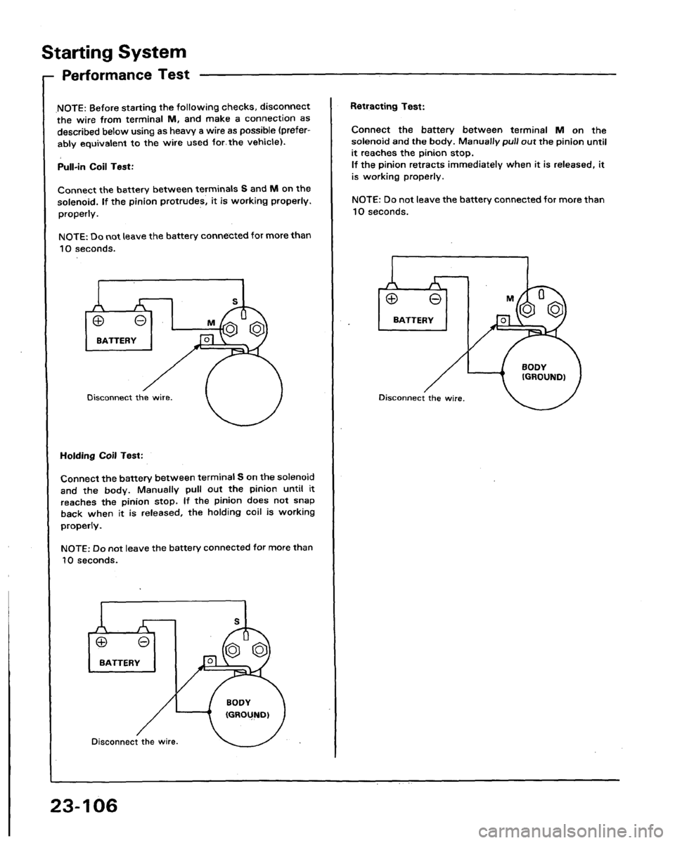ACURA LEGEND 1991  Service Repair Manual 