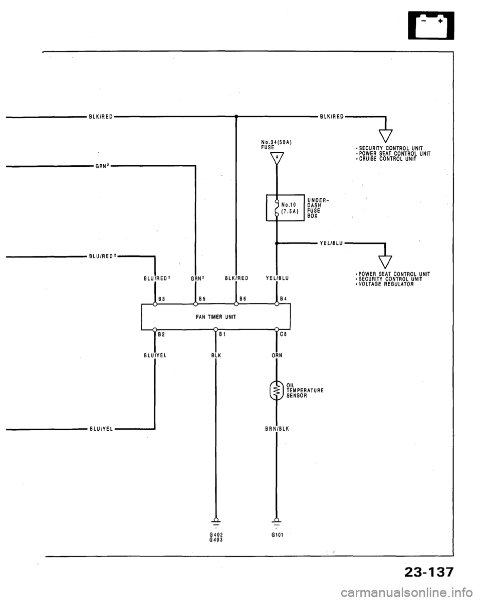 ACURA LEGEND 1991  Service Repair Manual 