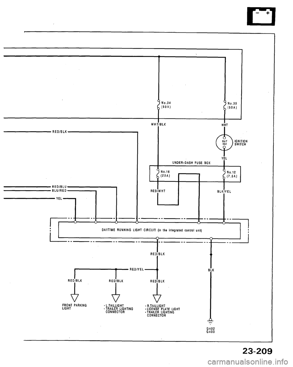 ACURA LEGEND 1991  Service Repair Manual 