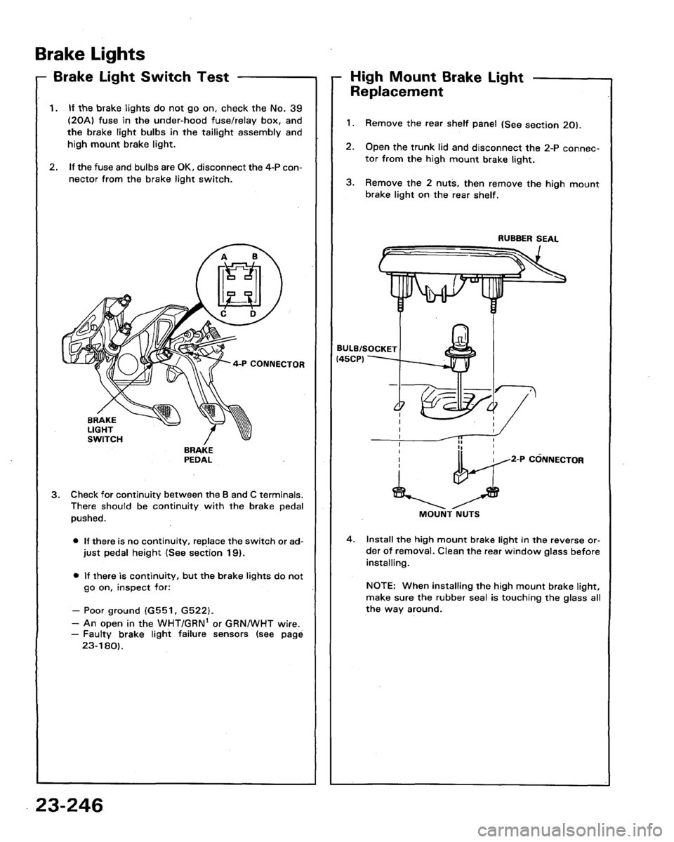 ACURA LEGEND 1991 Service Repair Manual ACURA LEGEND 1991 Service Repair Manual