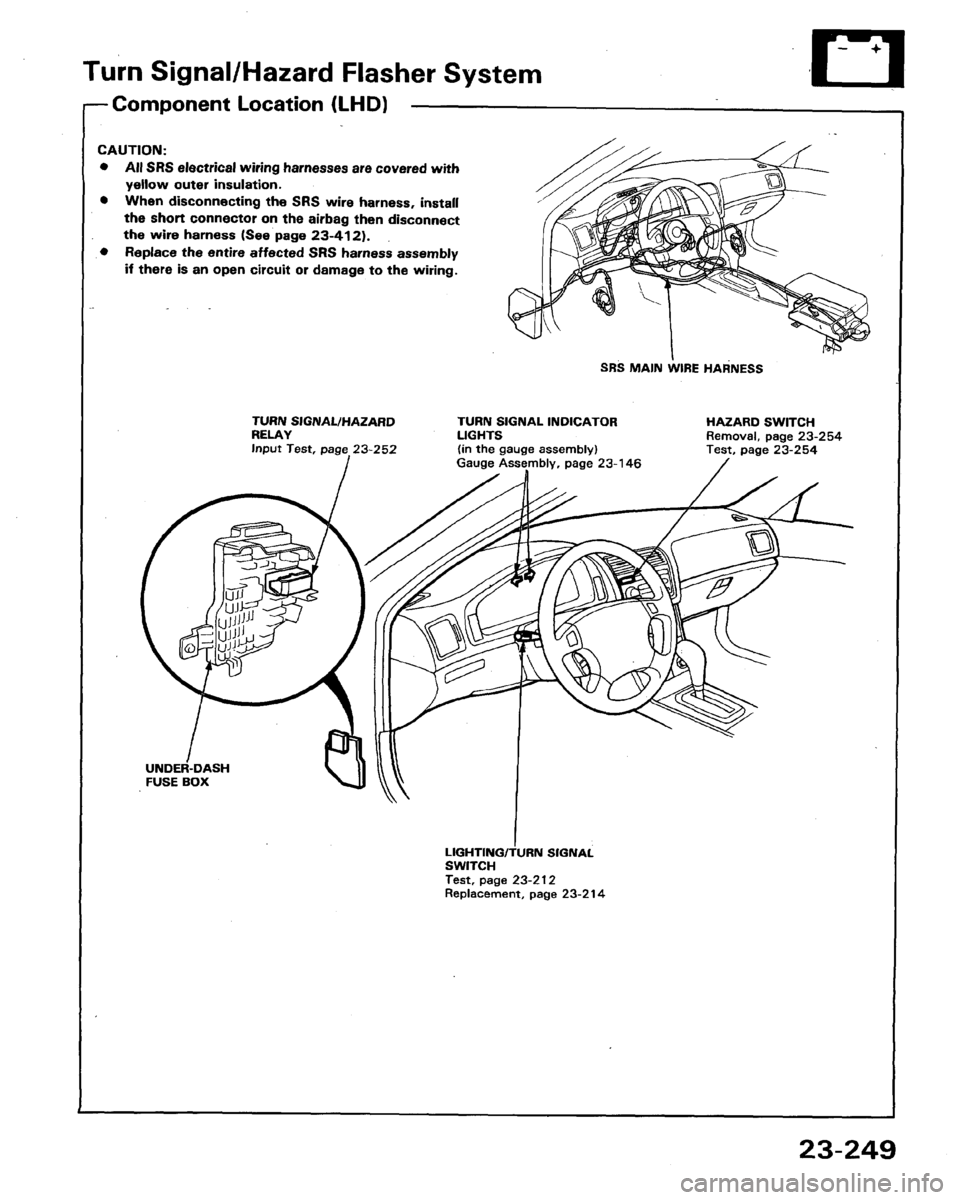 ACURA LEGEND 1991  Service Repair Manual 