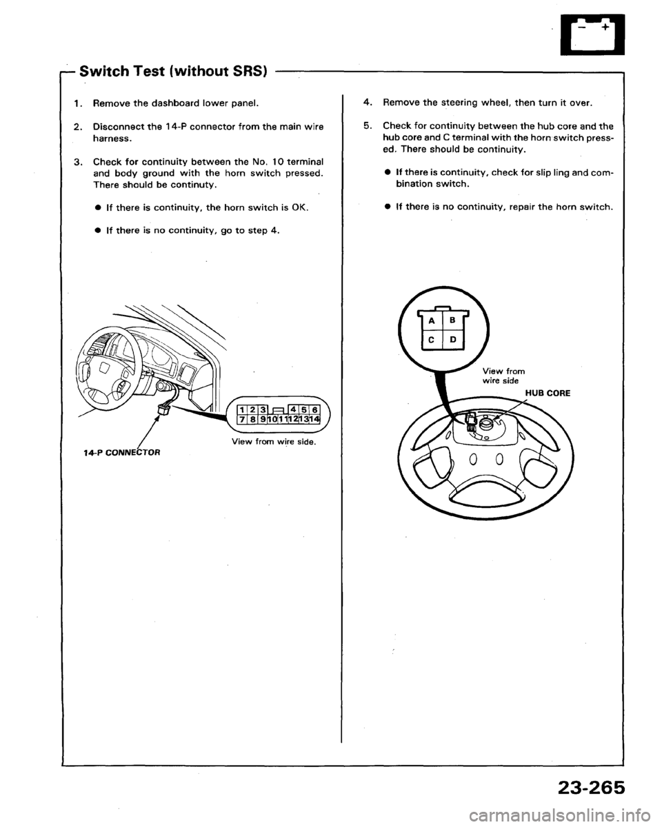 ACURA LEGEND 1991  Service Repair Manual 