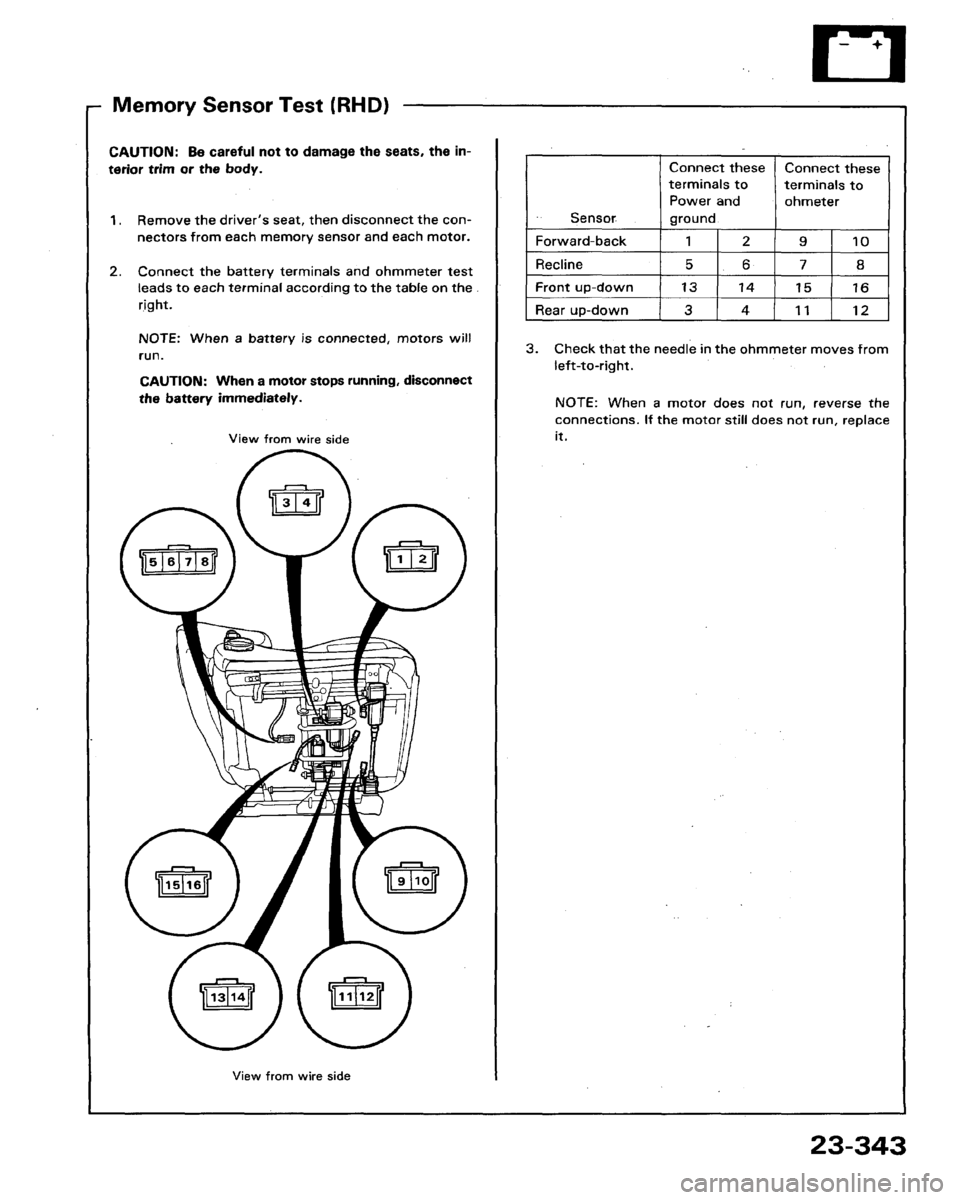 ACURA LEGEND 1991  Service Repair Manual 