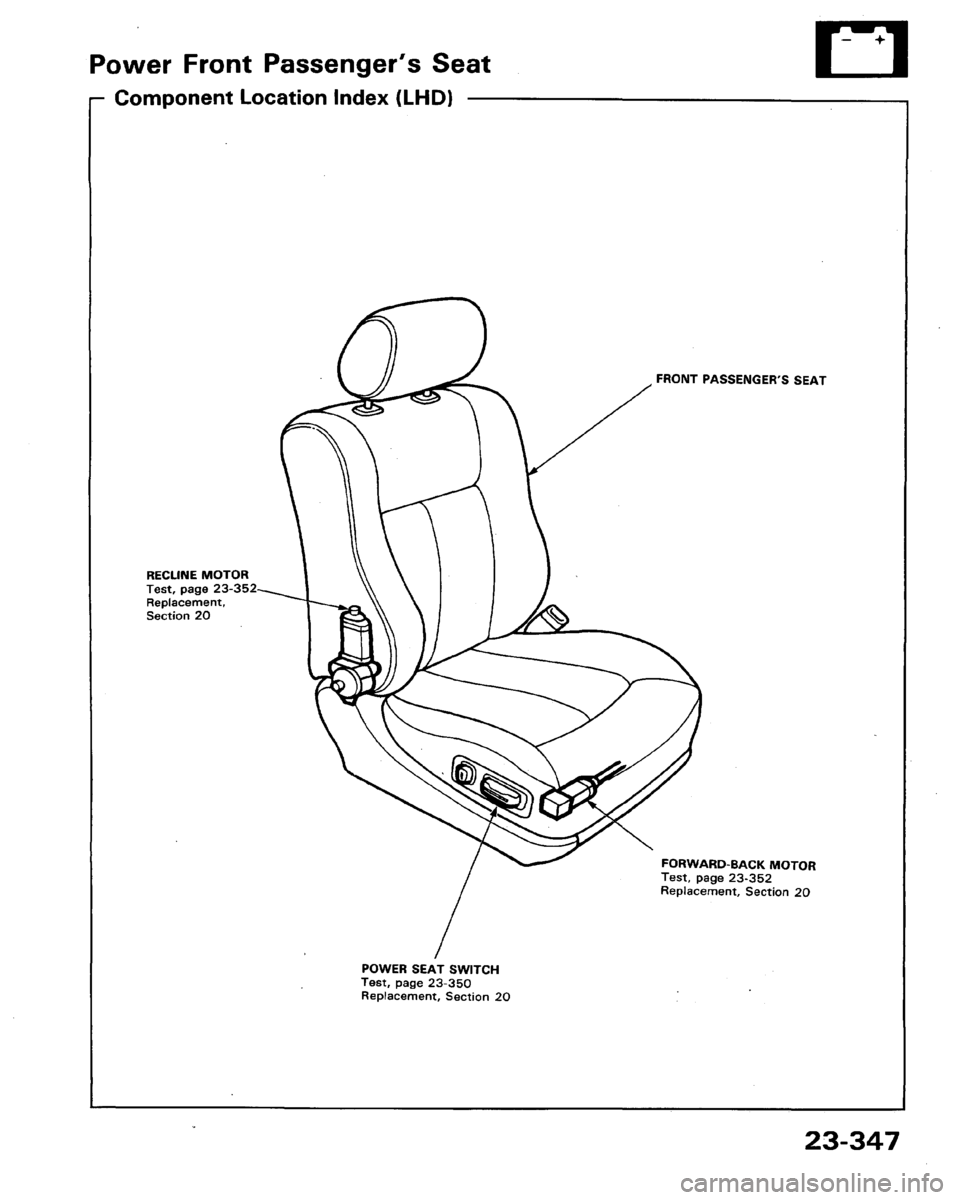 ACURA LEGEND 1991  Service Repair Manual 