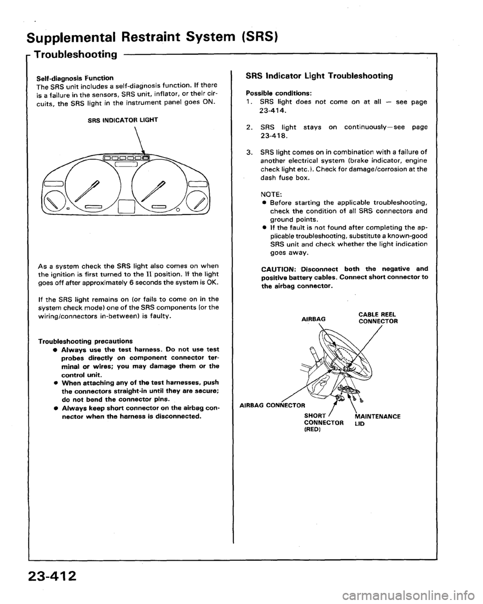 ACURA LEGEND 1991 Service Repair Manual ACURA LEGEND 1991 Service Repair Manual