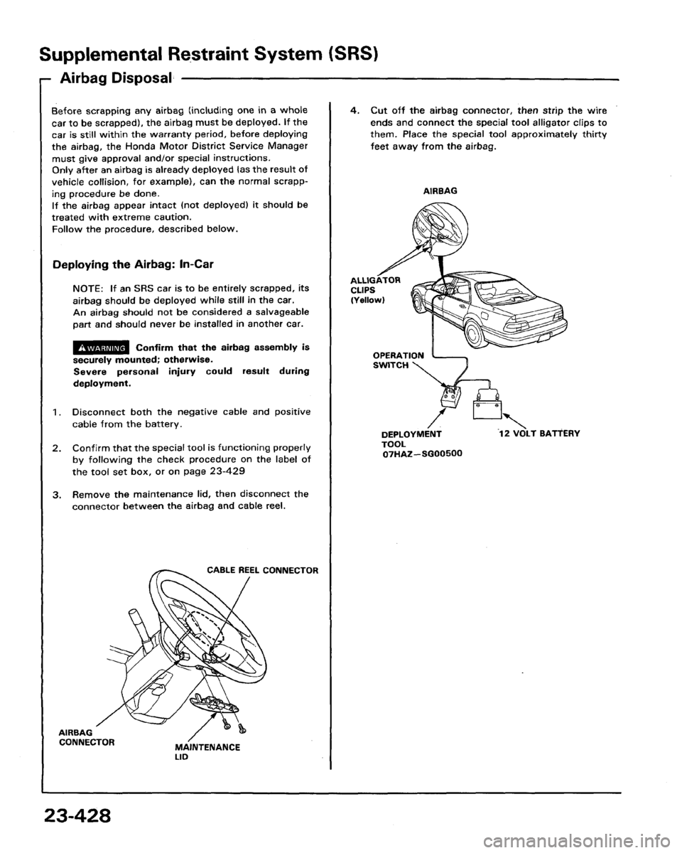 ACURA LEGEND 1991 Service Repair Manual ACURA LEGEND 1991 Service Repair Manual
