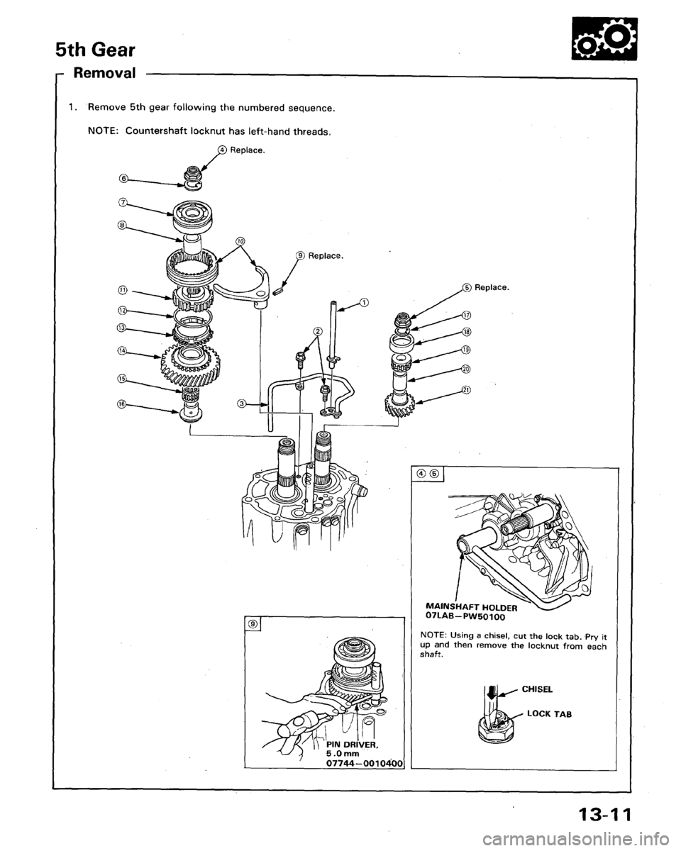 ACURA LEGEND 1991  Service Repair Manual 